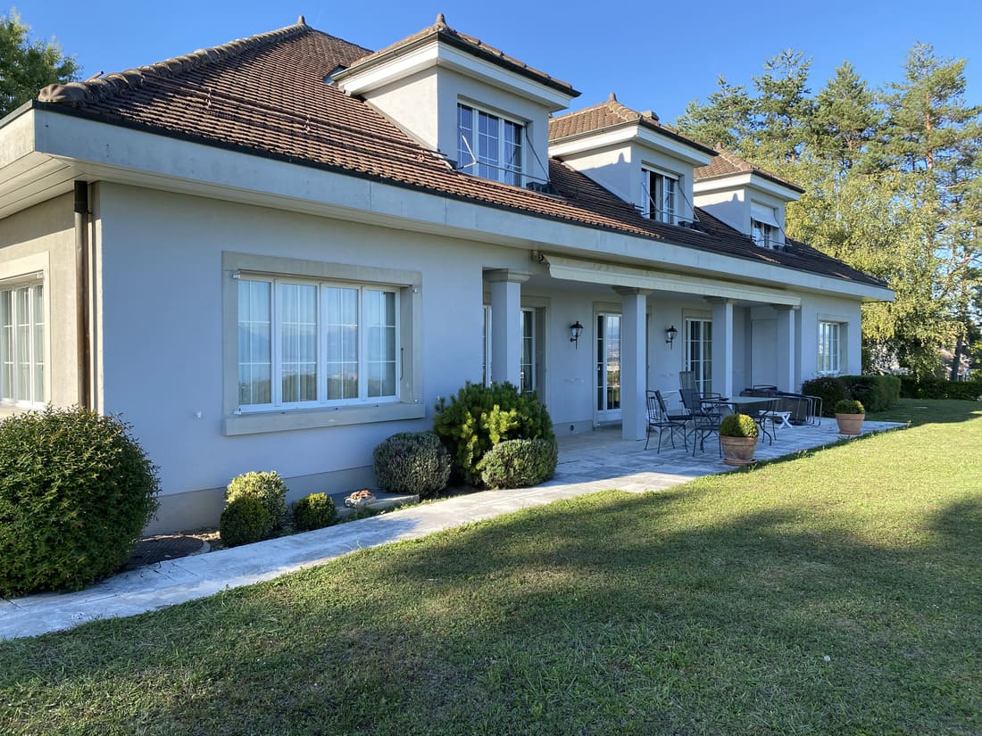 Villa de caractère sur la Riviera vaudoise rénovée par AA Deco